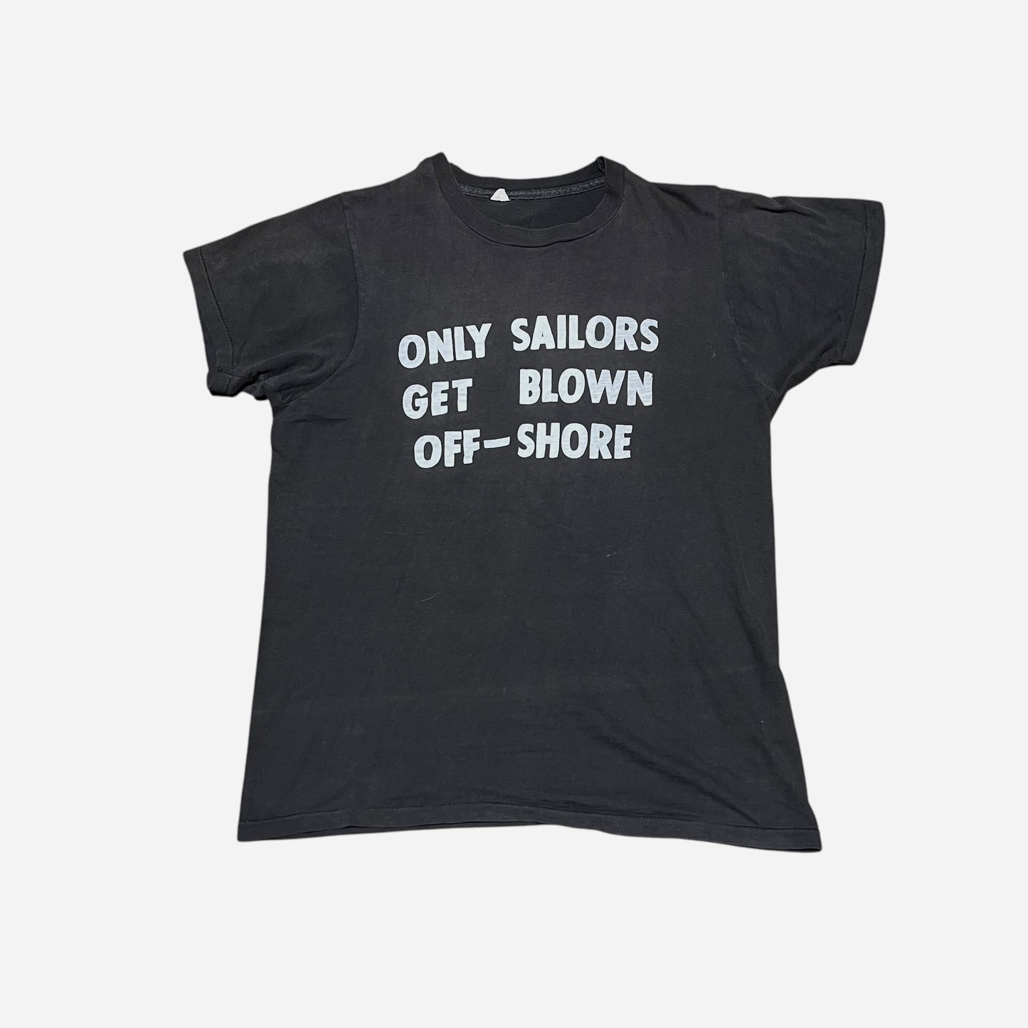 1970s Black t shirt (S/M)