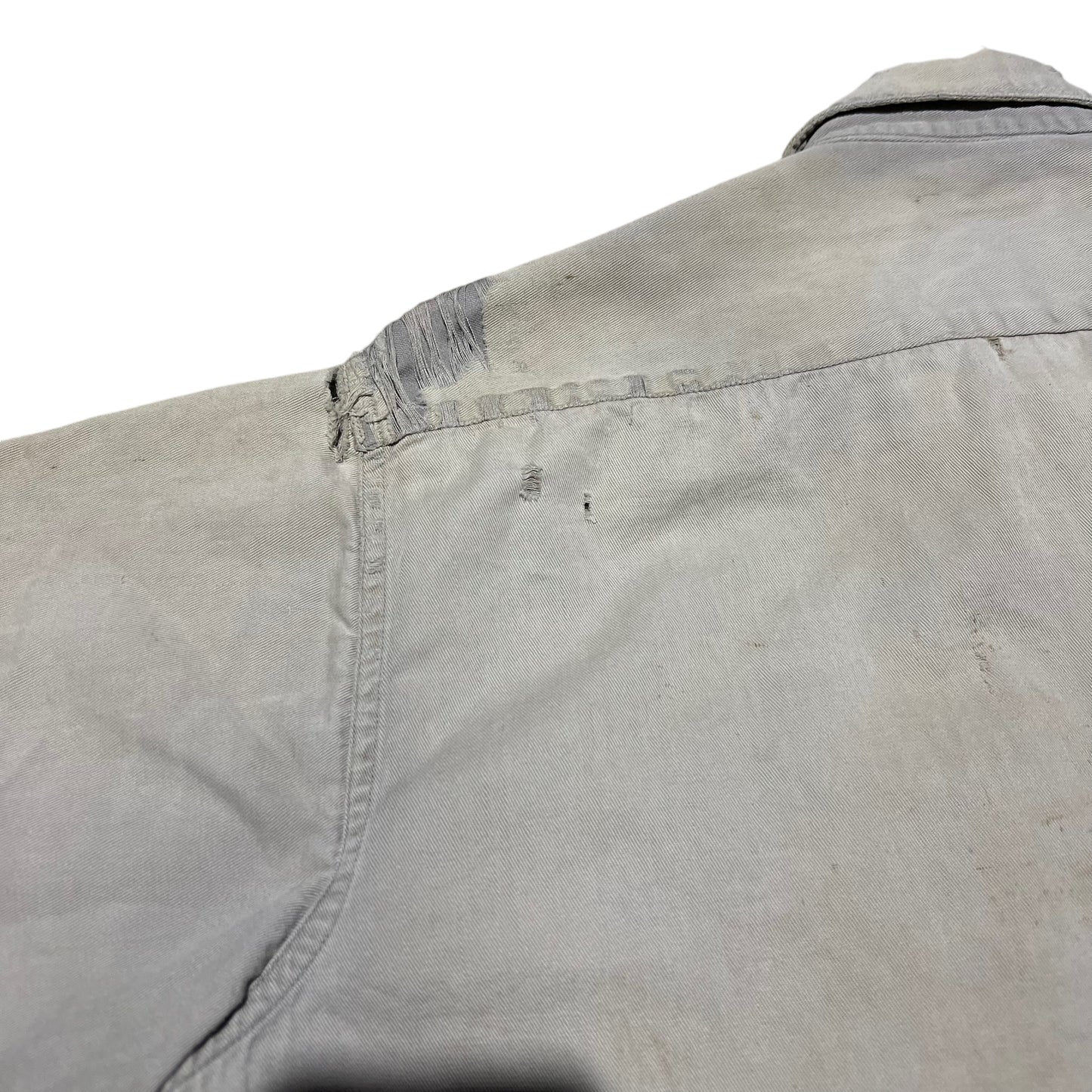 1950s The Big Favorite grey cotton work shirt (M)
