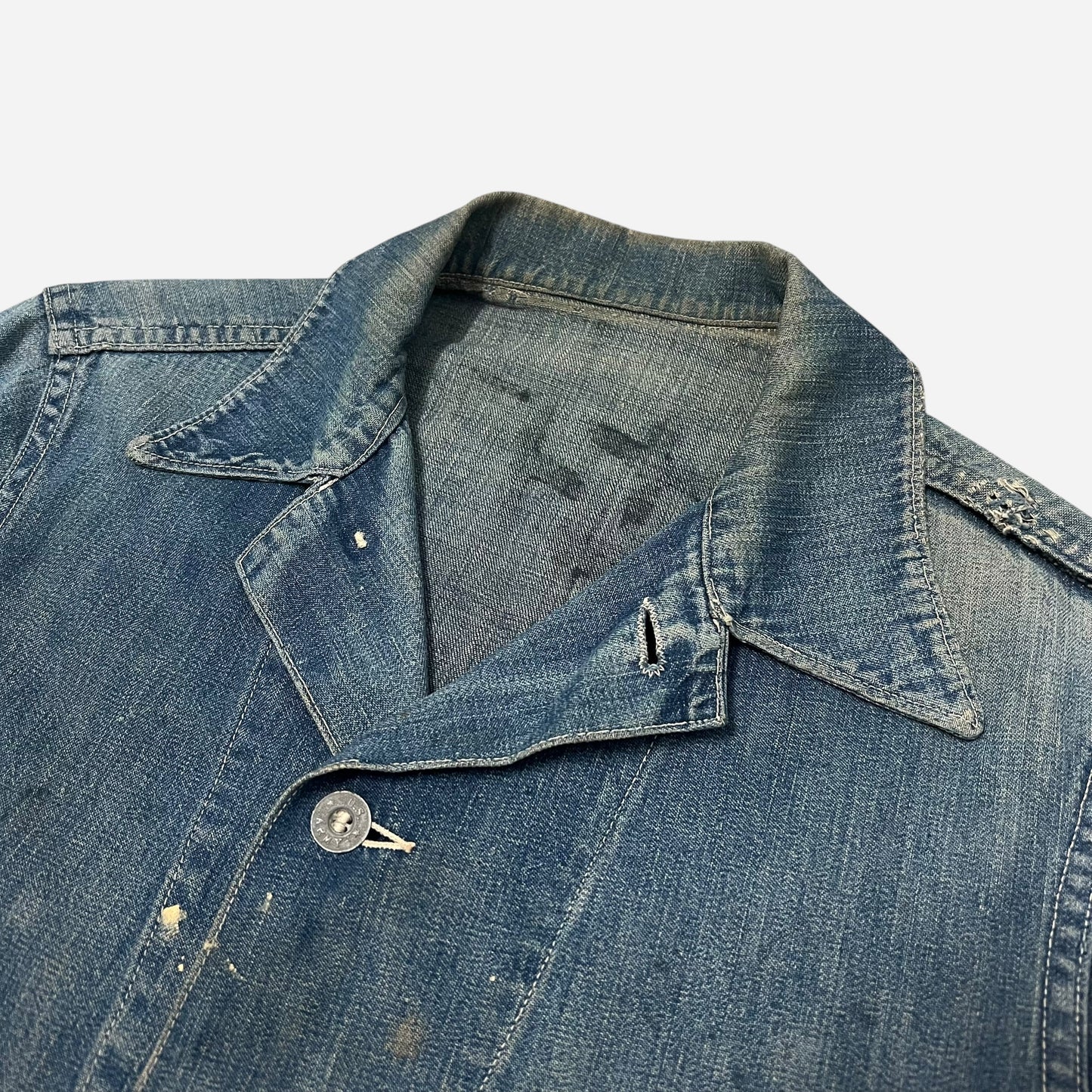 M1940 WWII US Army denim chore jacket (S/M)