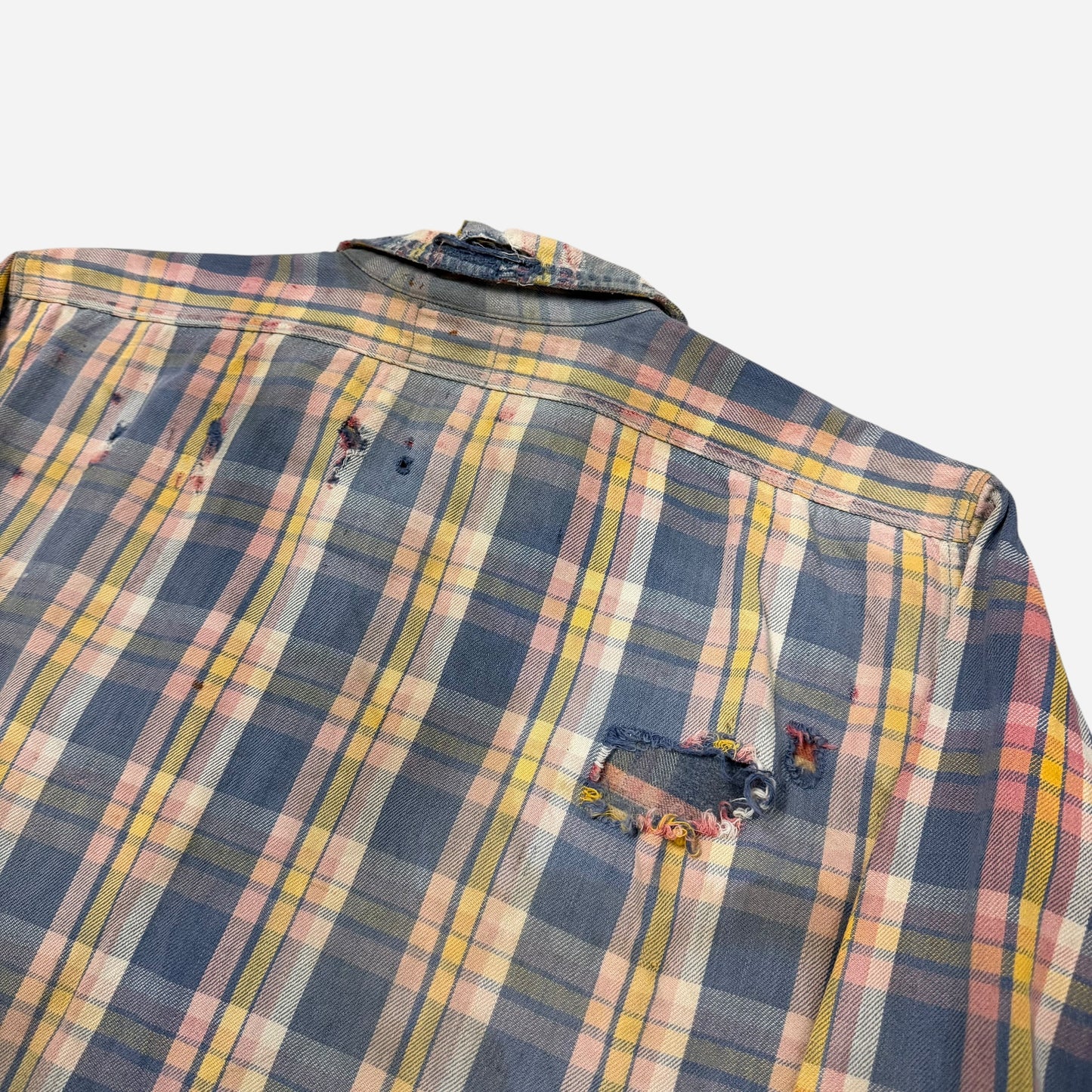 1940s Big Yank cotton flannel shirt (L)