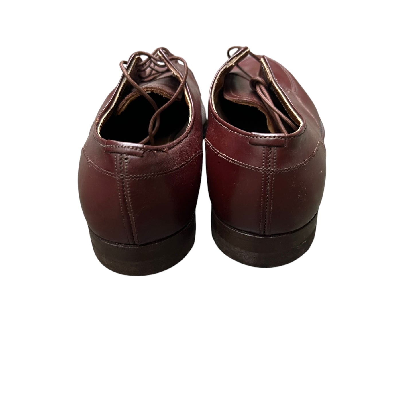 1940s NOS red leather shoes (Men’s 6, Women’s 7.5)