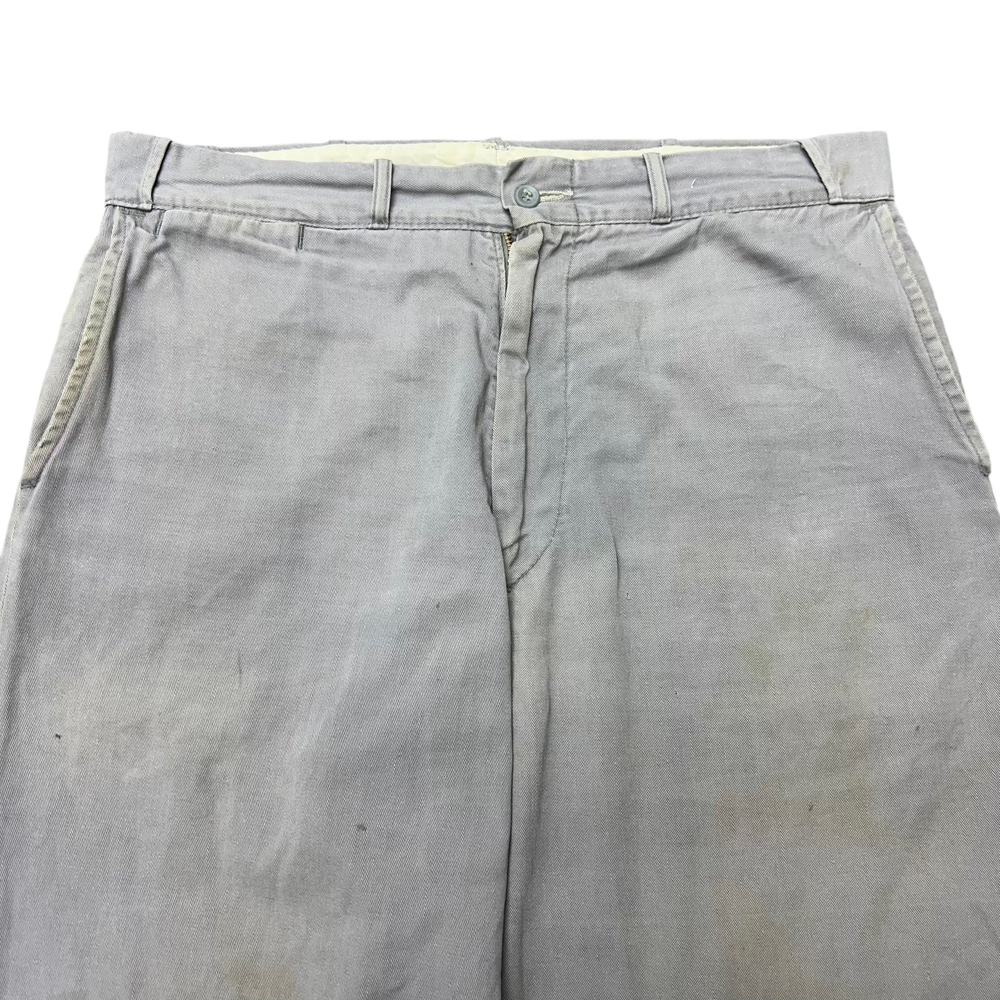 1950s Faded purple sail cloth chino pants (34w)