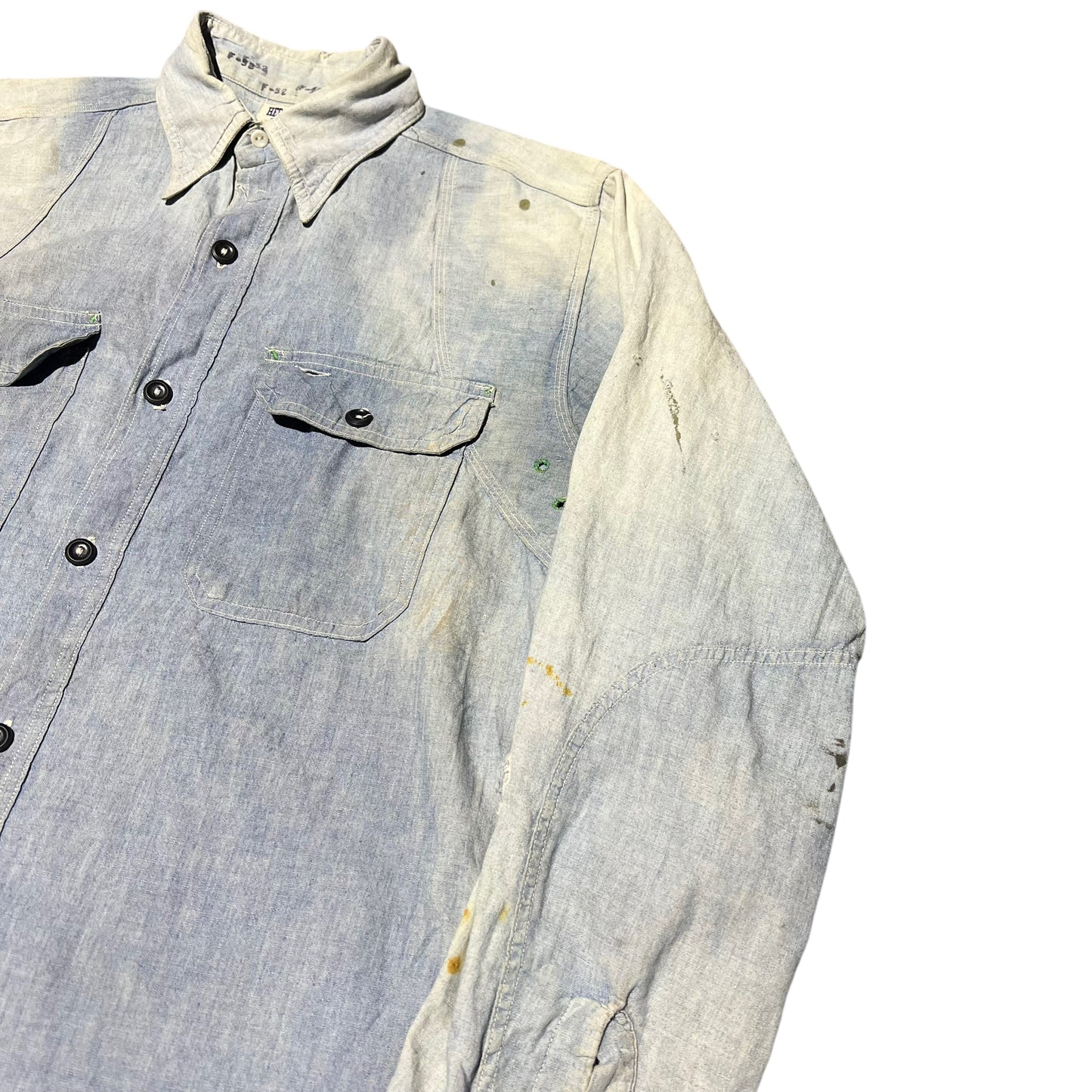 1940s Hercules chambray shirt (M/L)