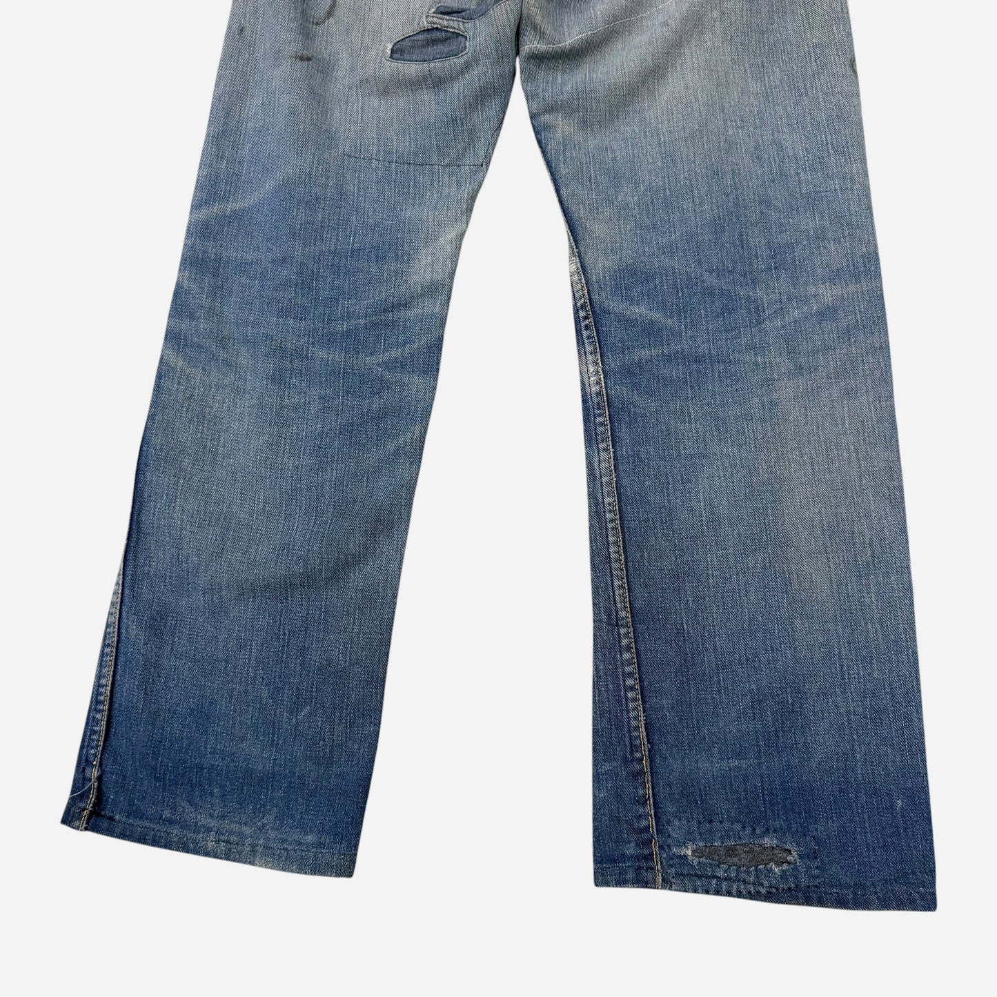1950s Wrangler Blue Bell repaired jeans (30w)