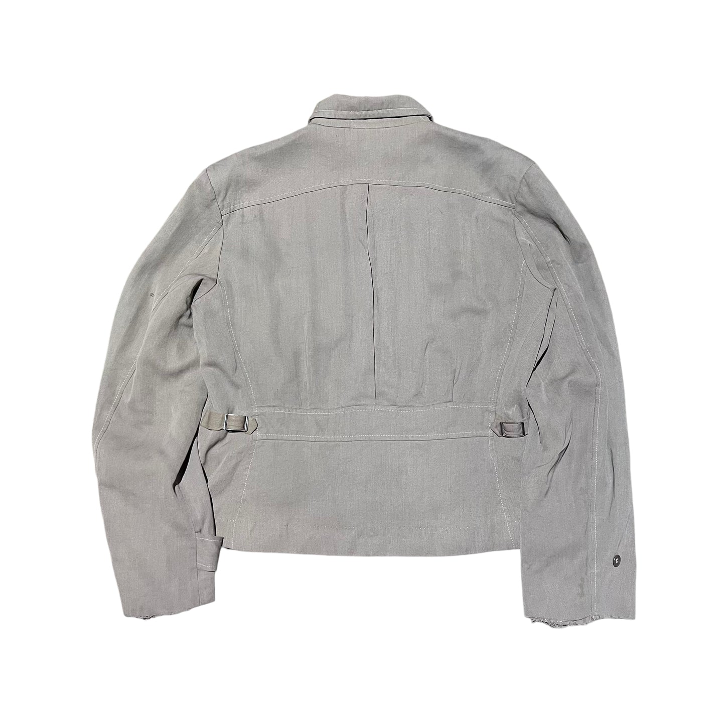 1940s Gabardine belt back jacket (M)