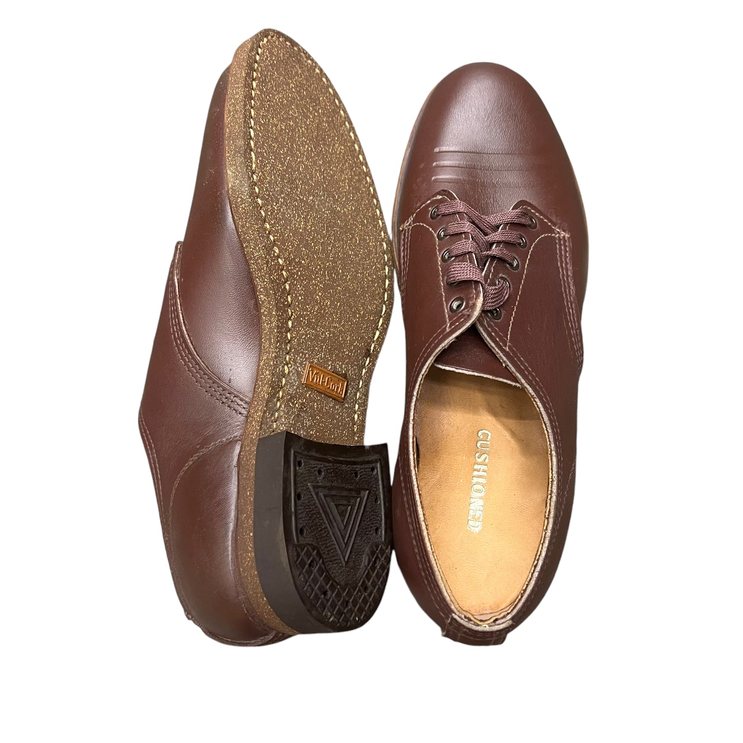 1950s NOS Lion Brand leather work shoes (Men’s 5, Women’s 6.5)