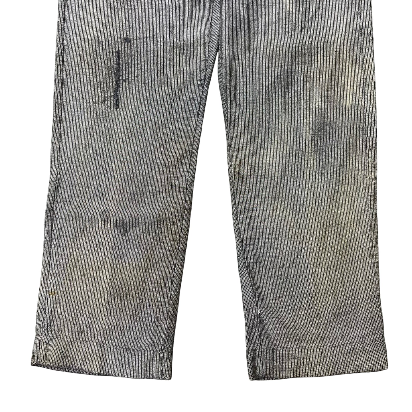 1940s As-is Stifel salt and pepper moleskin work pants (34w)