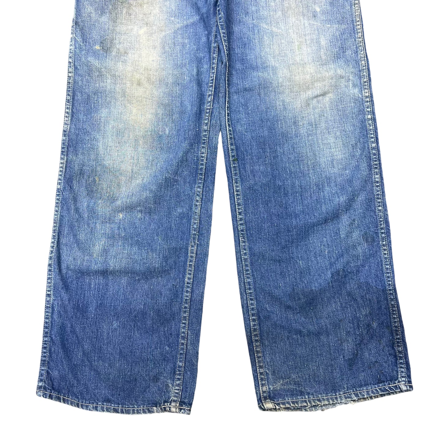 1940s Unbranded donut button fly denim jeans (30w)