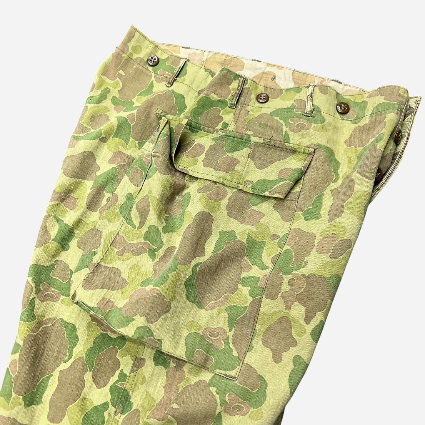 1940s WWII US Army frog skin hbt pants (34w)
