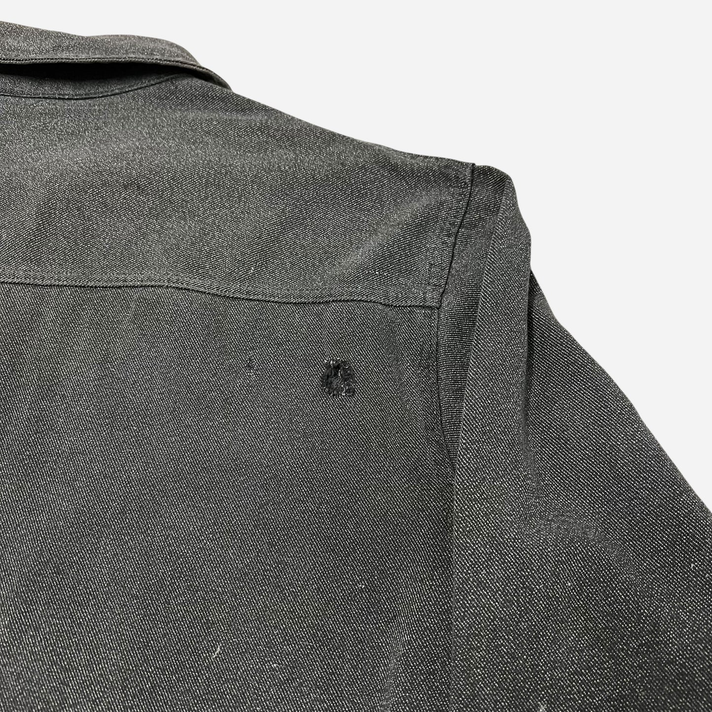 1950s Harvester brand salt and pepper cotton work jacket (XL)