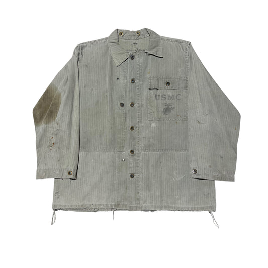1940s WWII USMC P44 hbt shirt jacket (L)