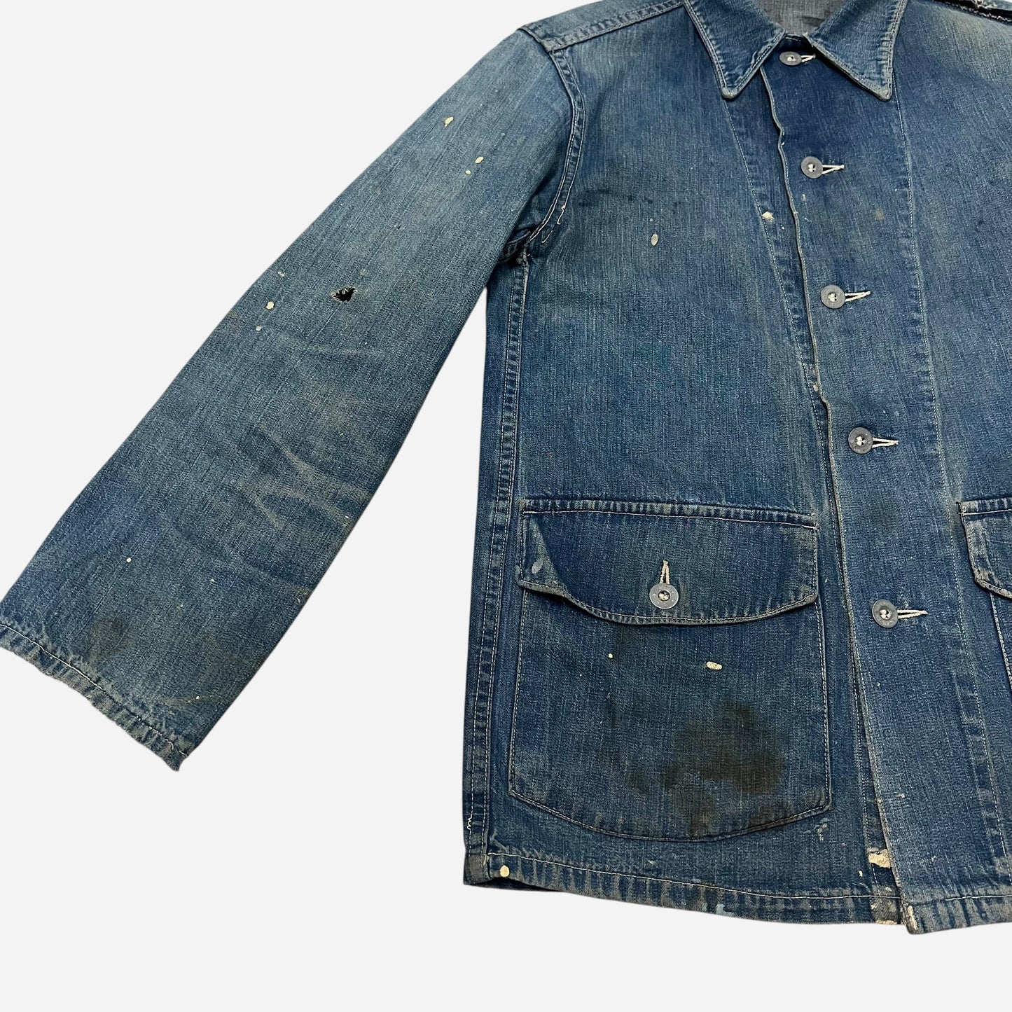 M1940 WWII US Army denim chore jacket (S/M)