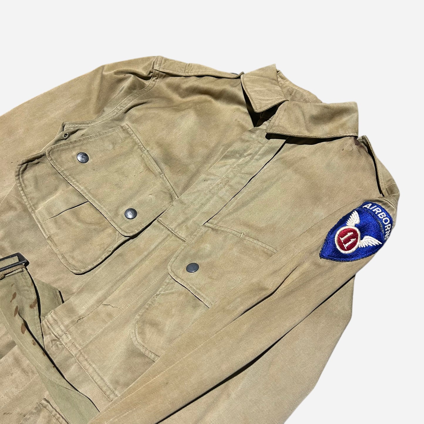 1940s WWII US Airborne M42 jump jacket (S)
