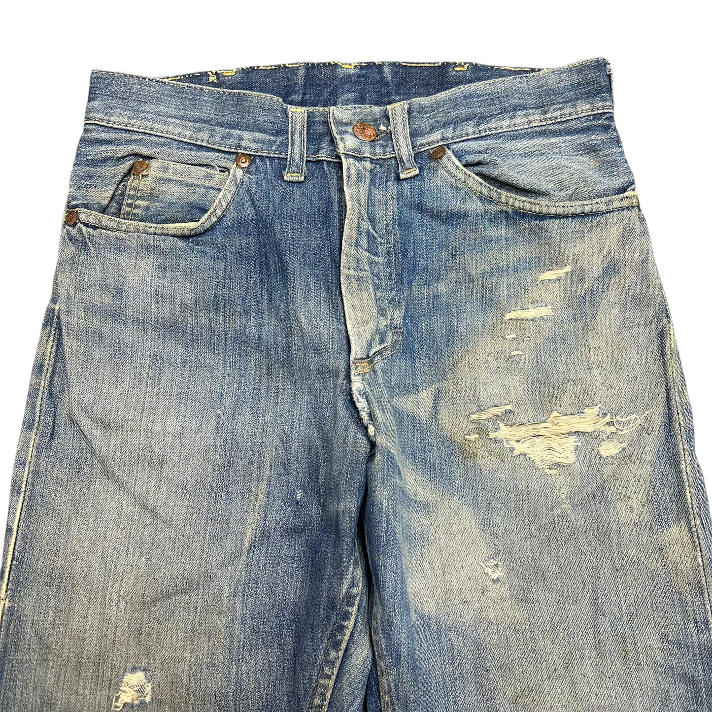 1950s Unbranded denim jeans (29w)