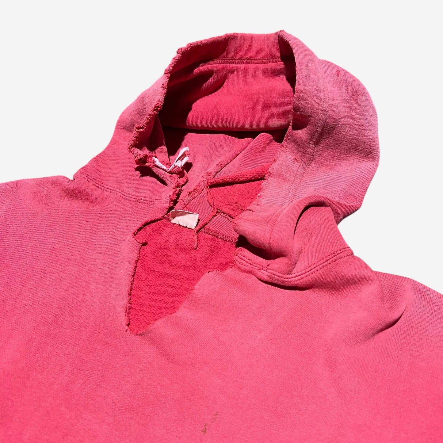 1950s Pilgrim red cut hoodie (M/L)