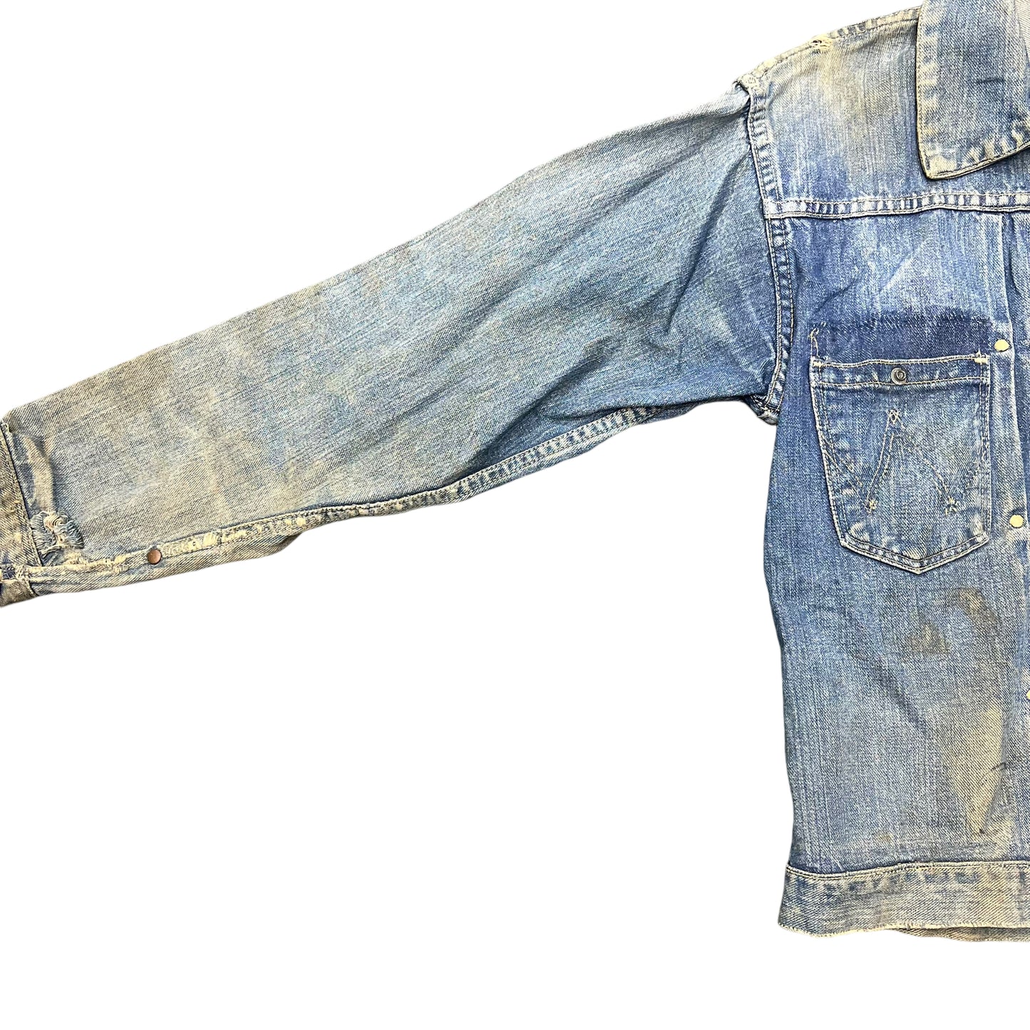 1950s Wrangler 111MJ type two selvedge denim jacket (M)
