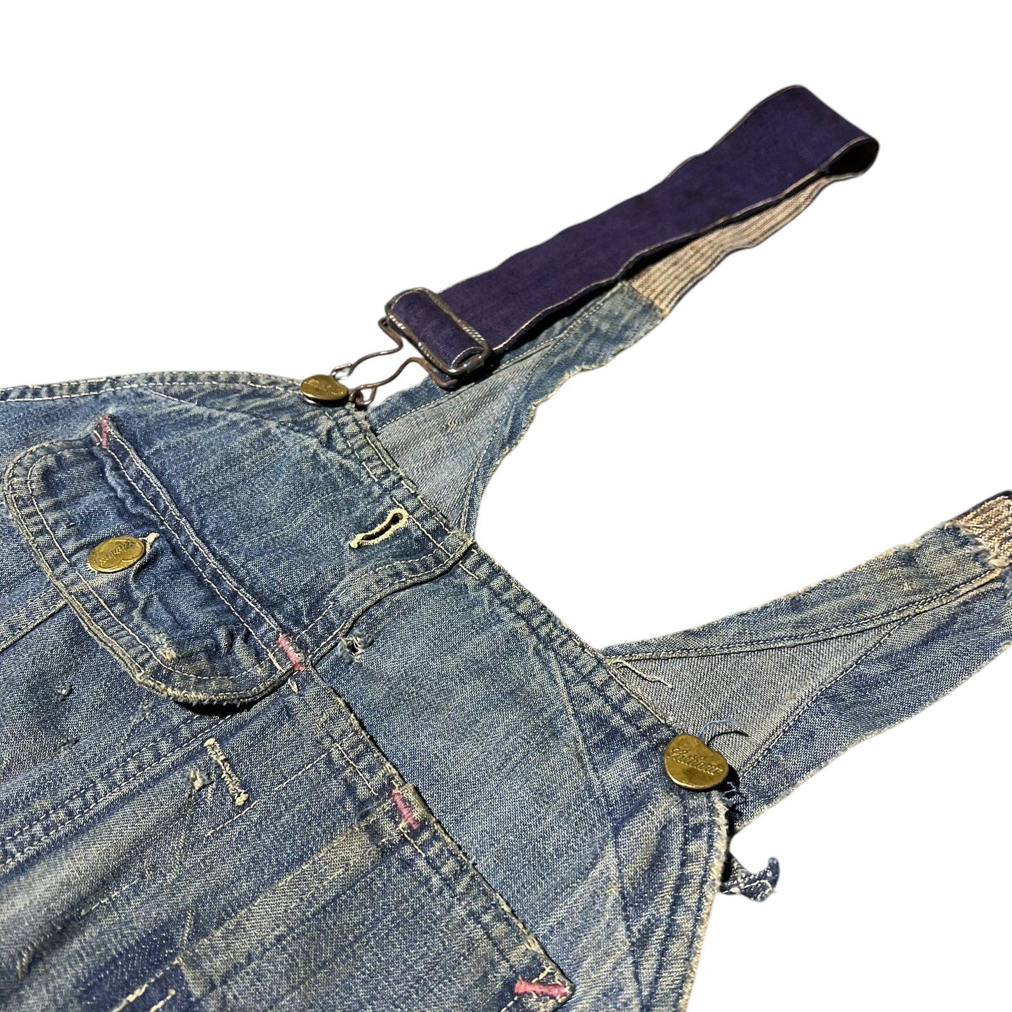 1930s 1940s Carhartt heart label overalls (38w)