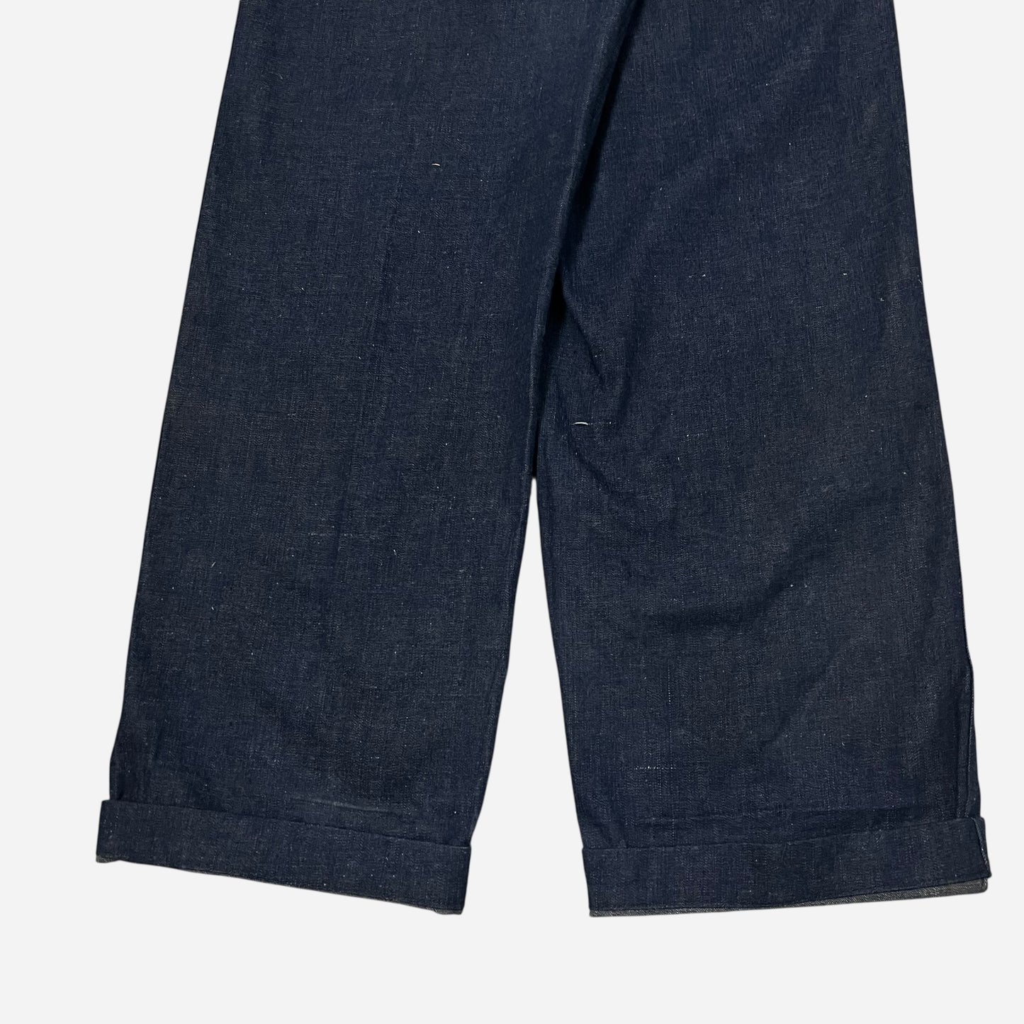 1940s WWII USN WAVES women’s no wash buckle back jeans (26w)