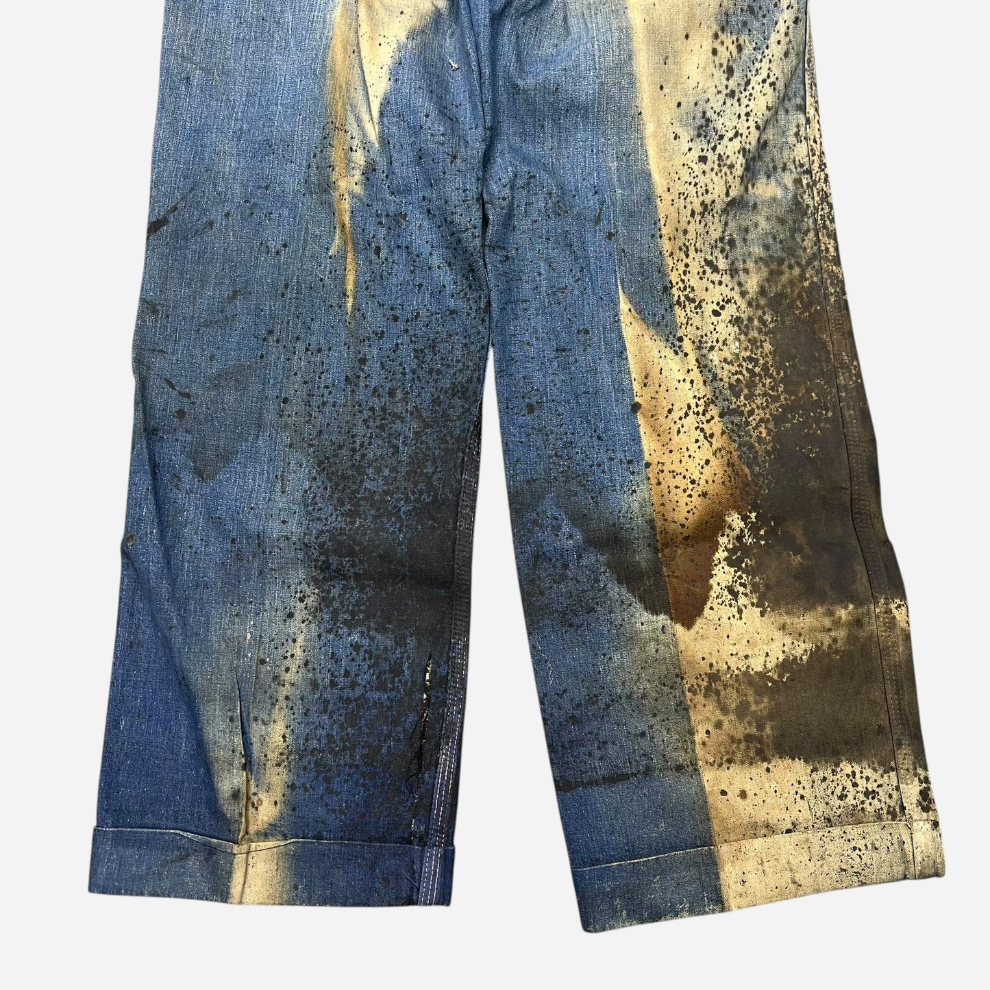 1940s N&W mule flap denim jeans as is (31w)