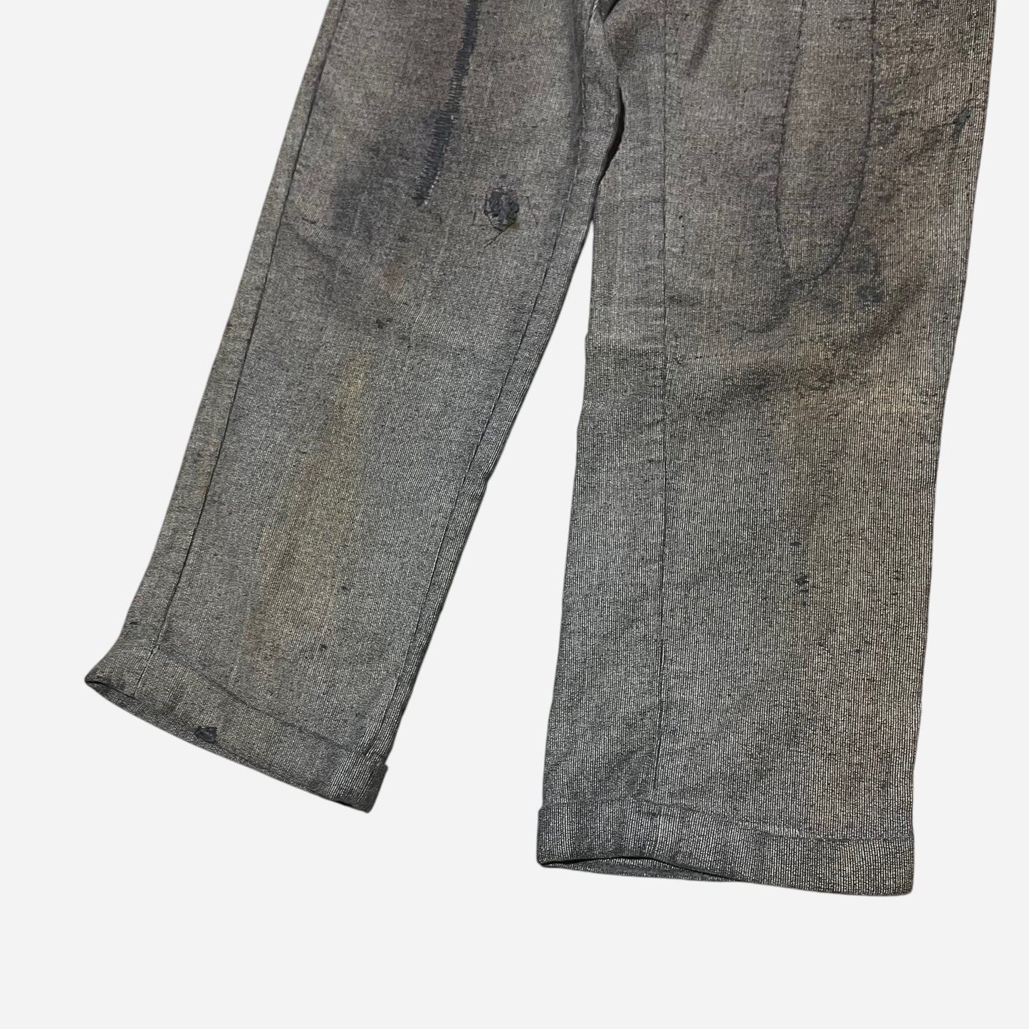 1940s Stifel moleskin salt and pepper work pants (30w)