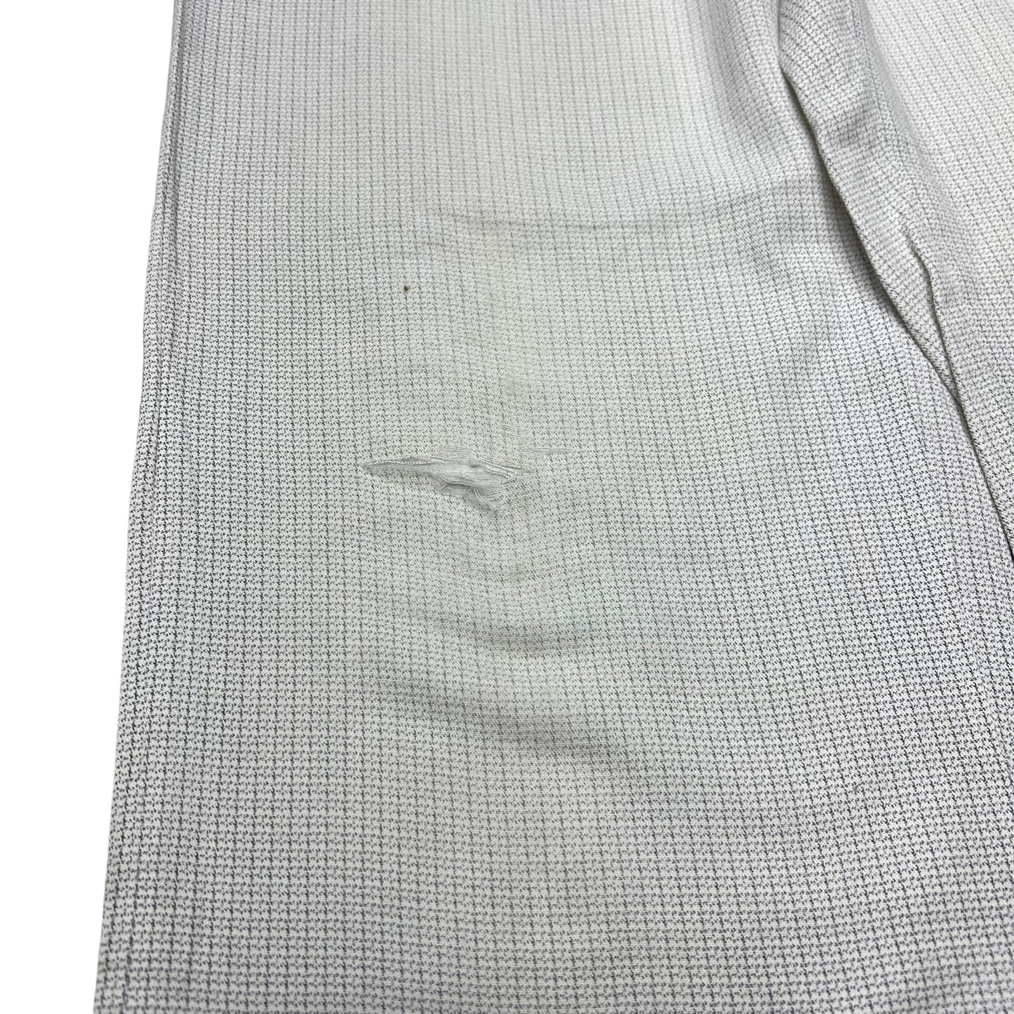 1920s 1930s White pattern fleck cotton pants (32w)