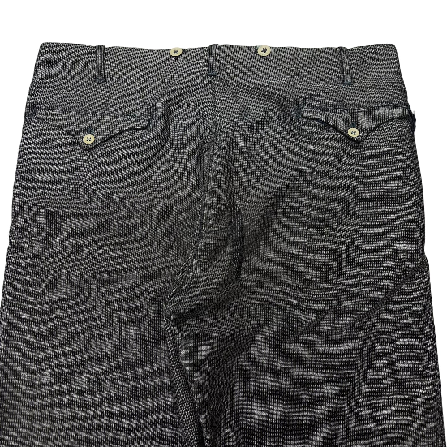 1920s Stifel moleskin salt & pepper work pants (36w)