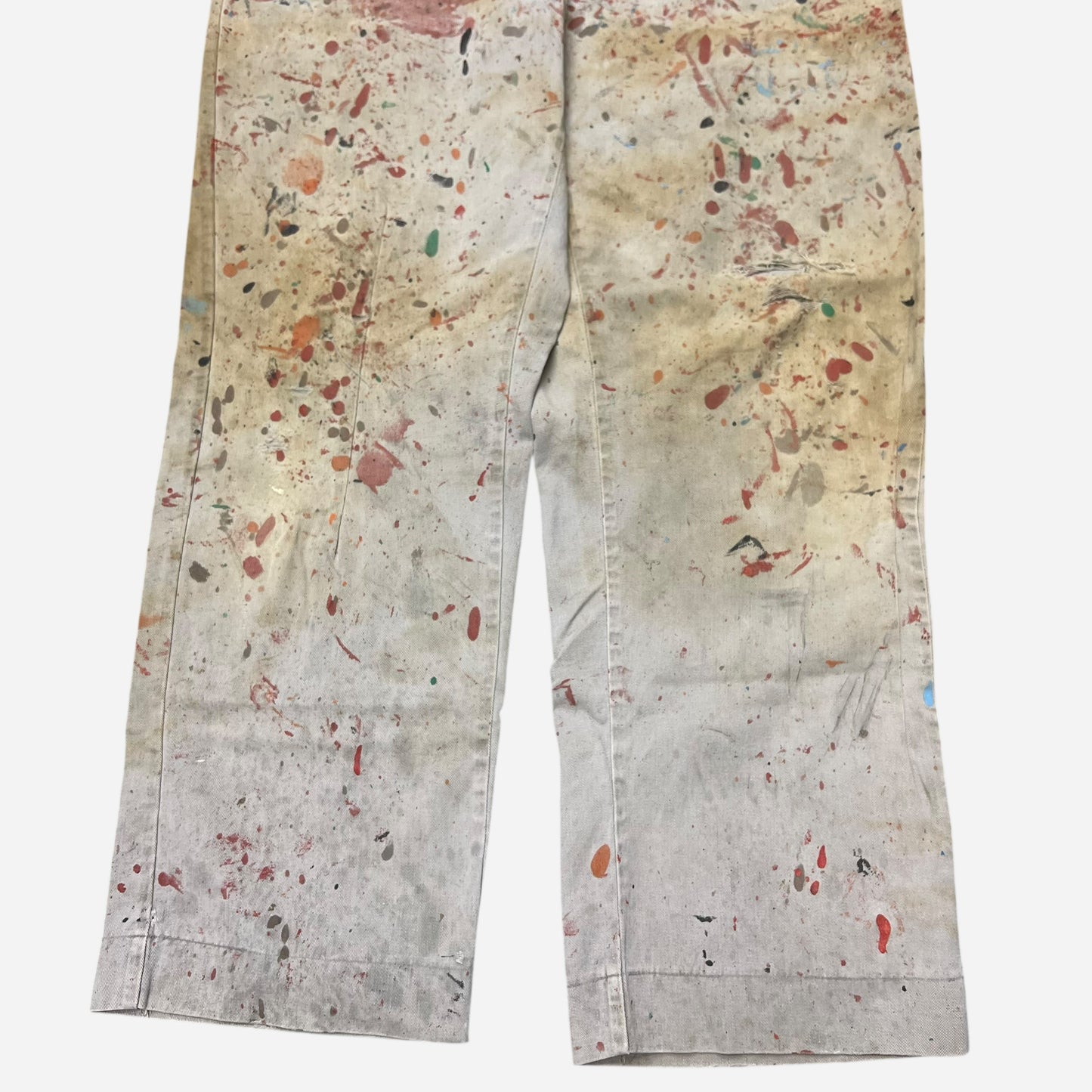 1950s Gray painter chino pants (33w)