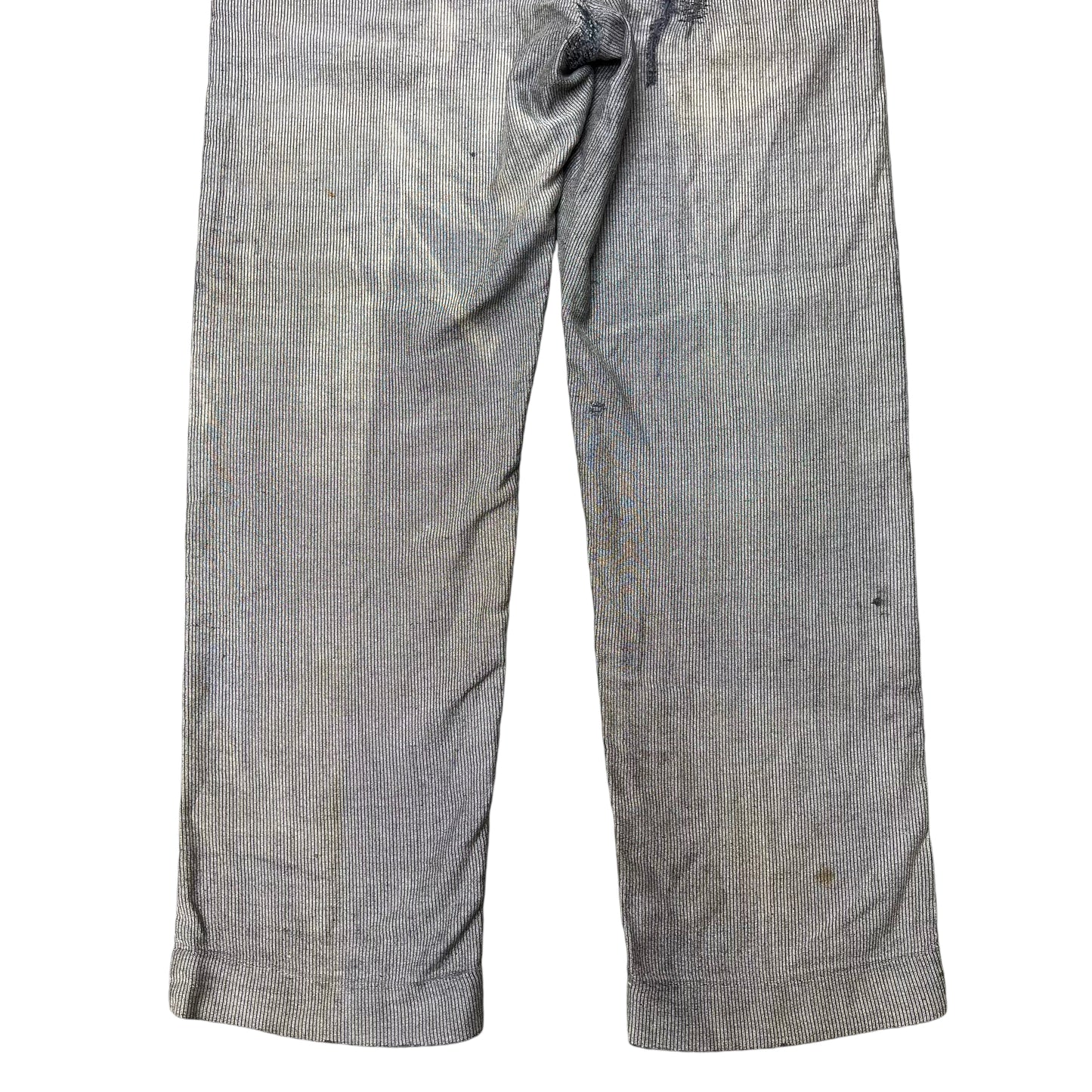 1940s As-is Stifel salt and pepper moleskin work pants (34w)