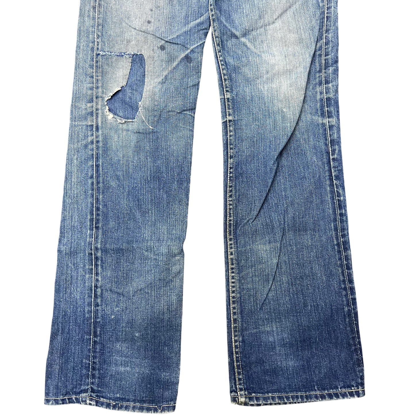 1950s Lee Riders center label half selvedge denim cowboy jeans (27w)