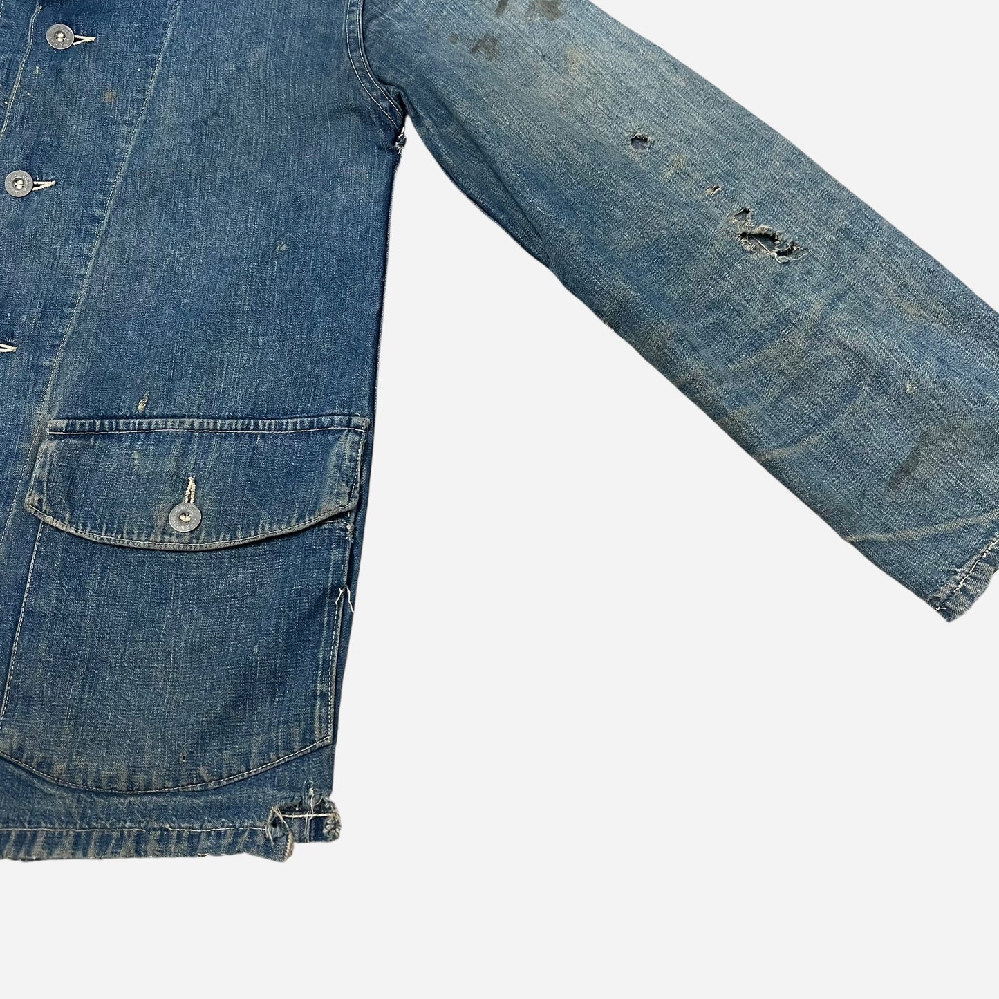 M1940 WWII US Army denim chore jacket (S/M)