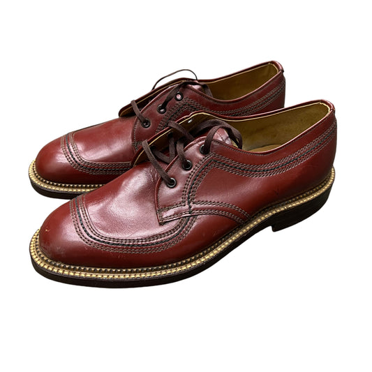 1940s NOS Bob Smart red leather shoes (Men’s 6, Women’s 7.5)