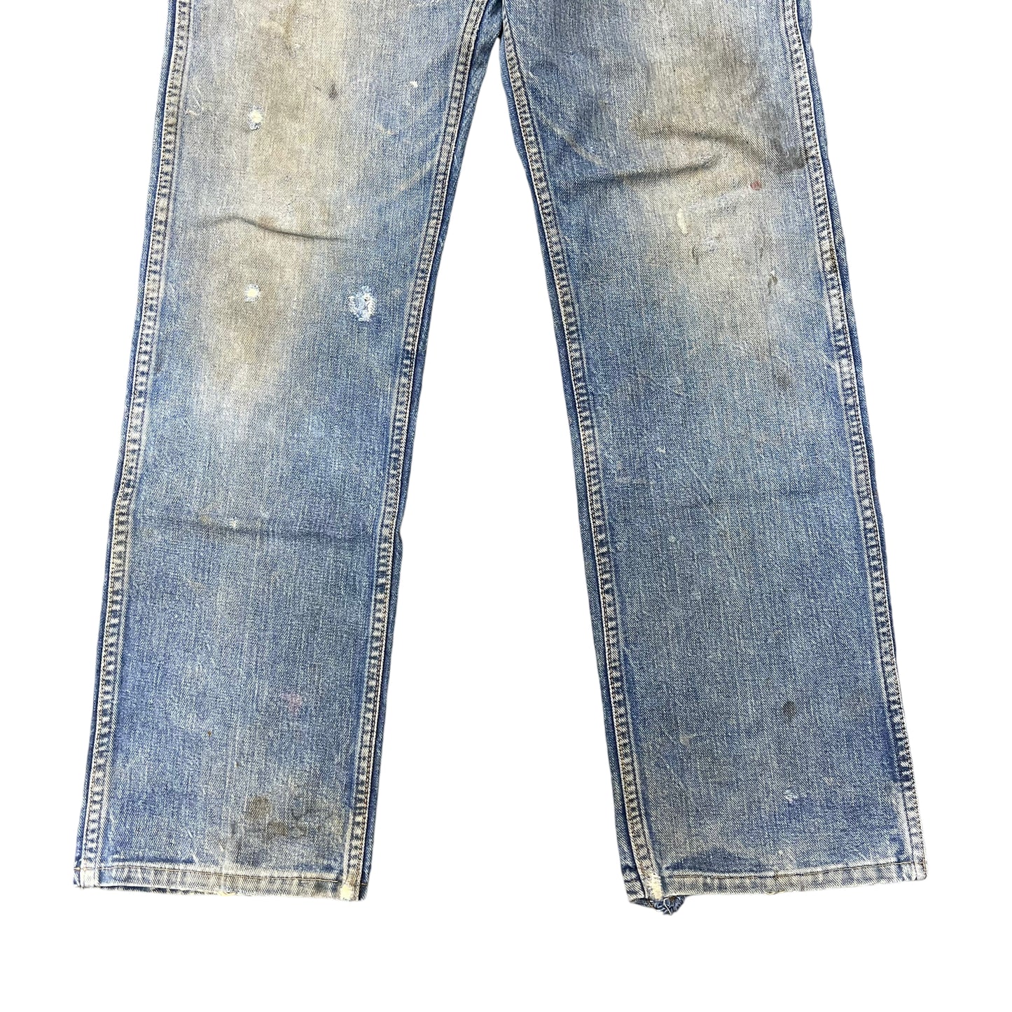 1950s Wrangler Blue Bell distressed cowboy denim jeans (30w)