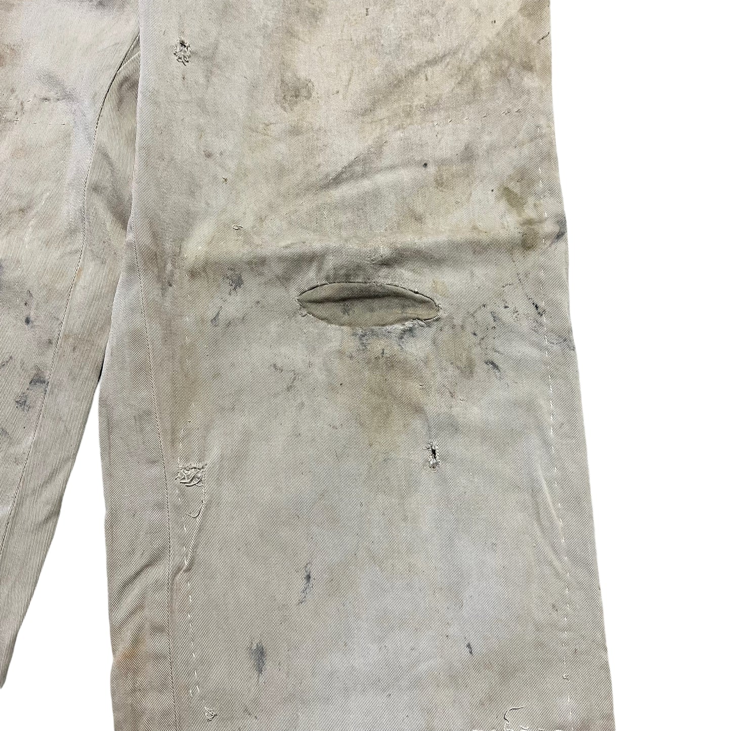 1950s Sail cloth khaki chino work pants (30w)