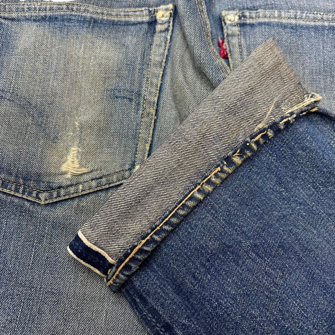1950s Levi’s 503b cowboy jeans (30w)