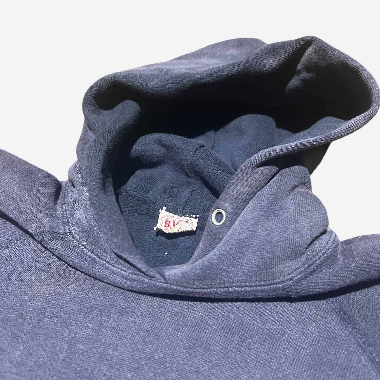 1950s BVD Sun faded blue hoodie (XS)
