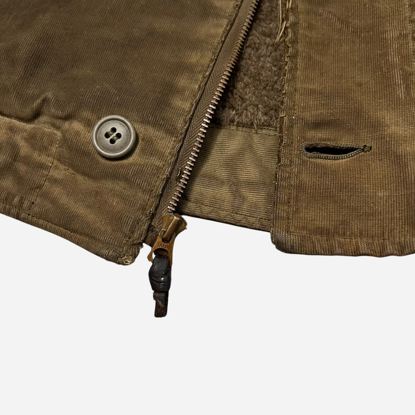 1940s WWII USN stenciled deck jacket (M/L)