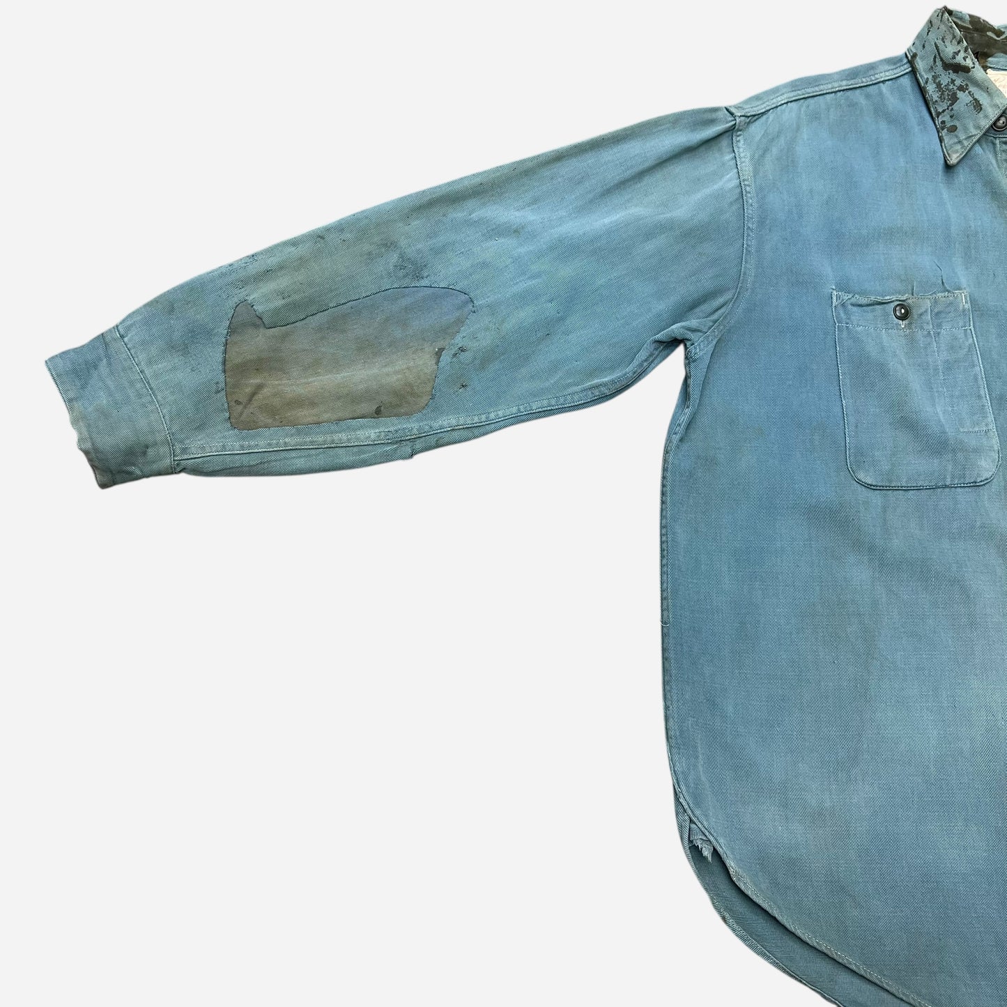 1940s Big Yank mountain cigarette pocket work shirt (L)