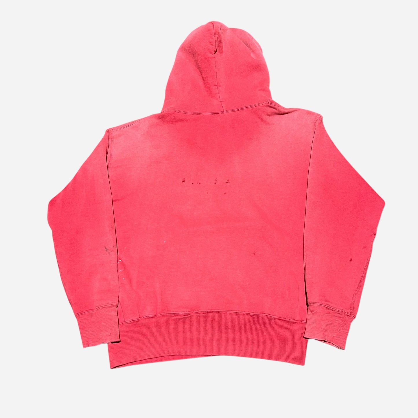 1950s Pilgrim red cut hoodie (M/L)