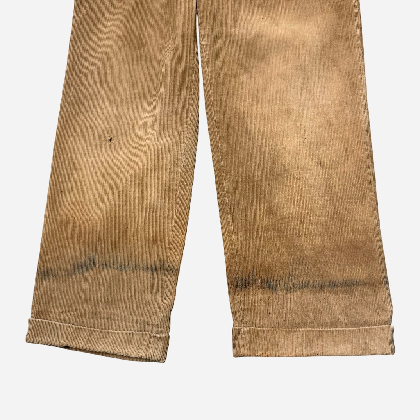 1960s Sun faded brown cotton corduroy pants (36w)