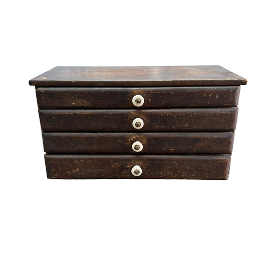 Early 20th century spool cabinet