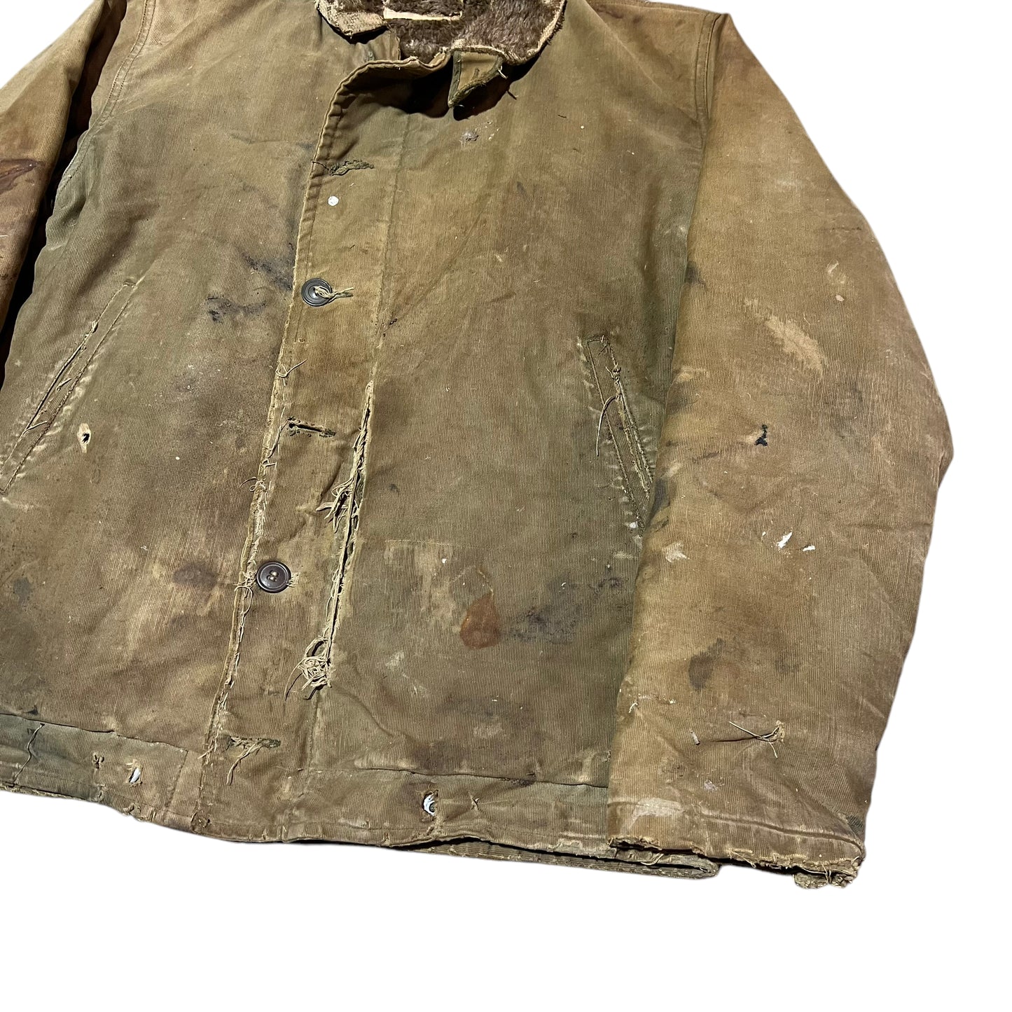 1940s WWII USN deck jacket (M/L)