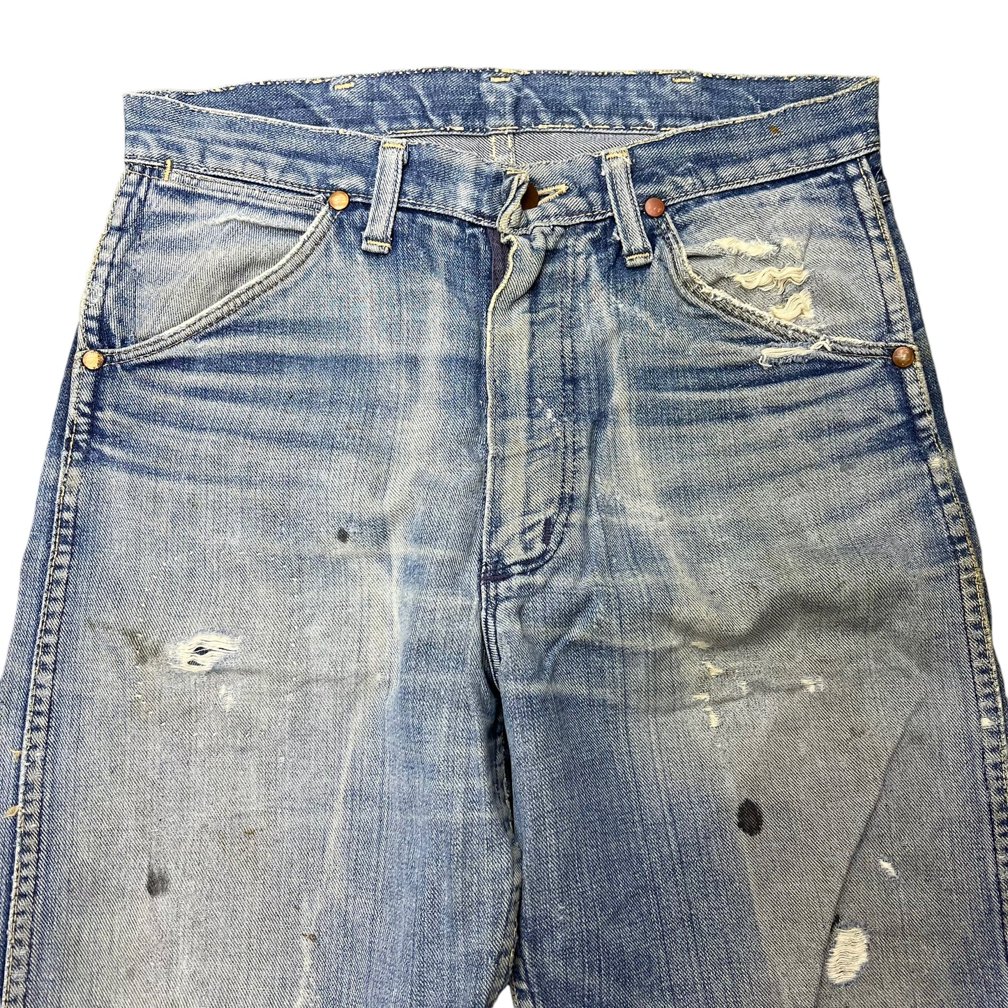 1960s Wrangler faded cowboy denim jeans (30w)