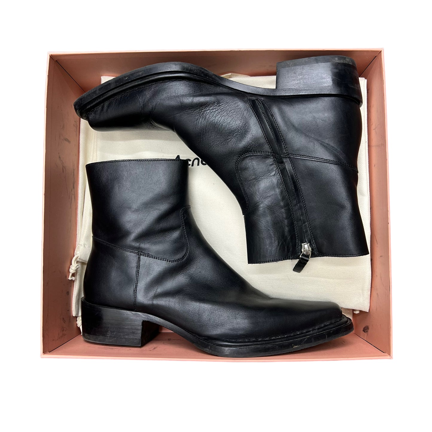 Acne Studios bruno boots Cuban heel (11)