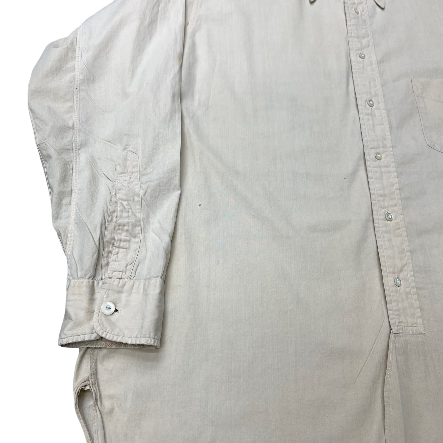 1930s White dress shirt (L/XL)