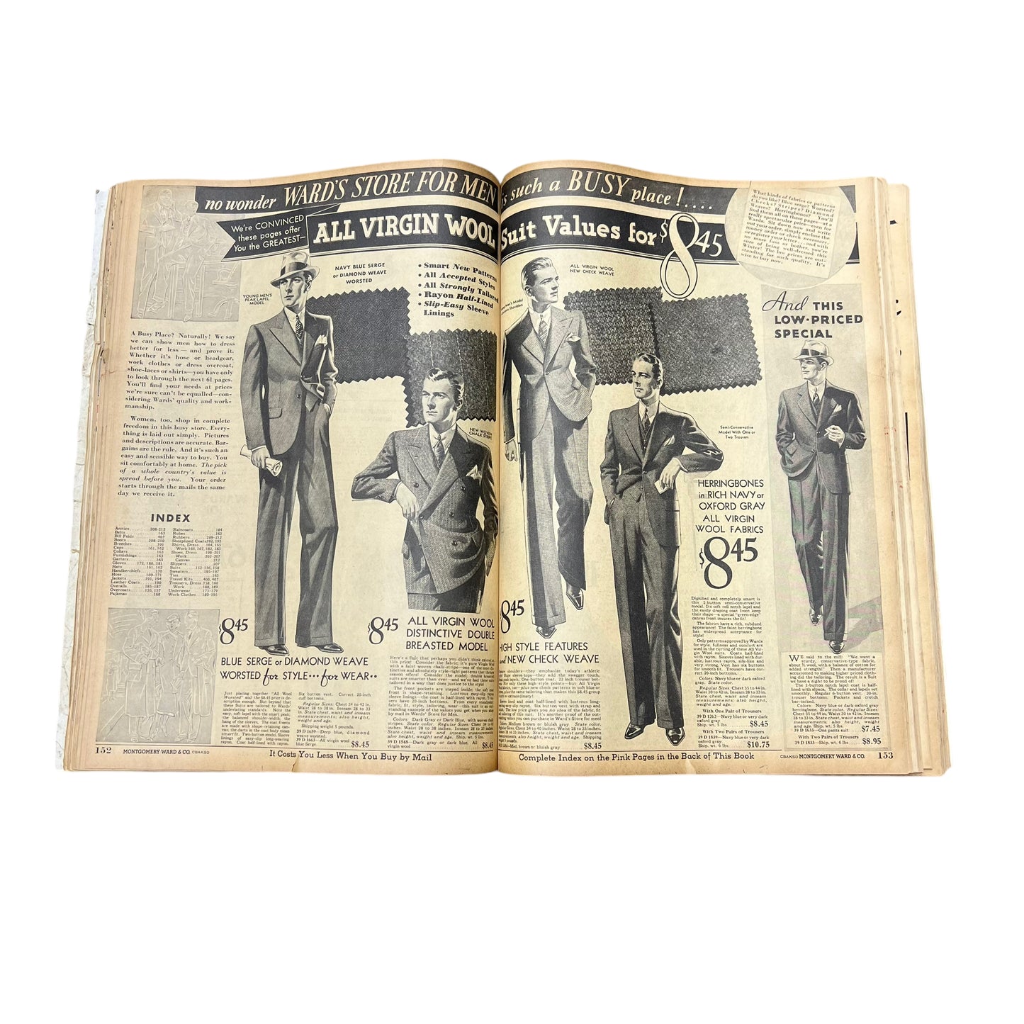 1933-1934 Montgomery Ward NRA catalog book