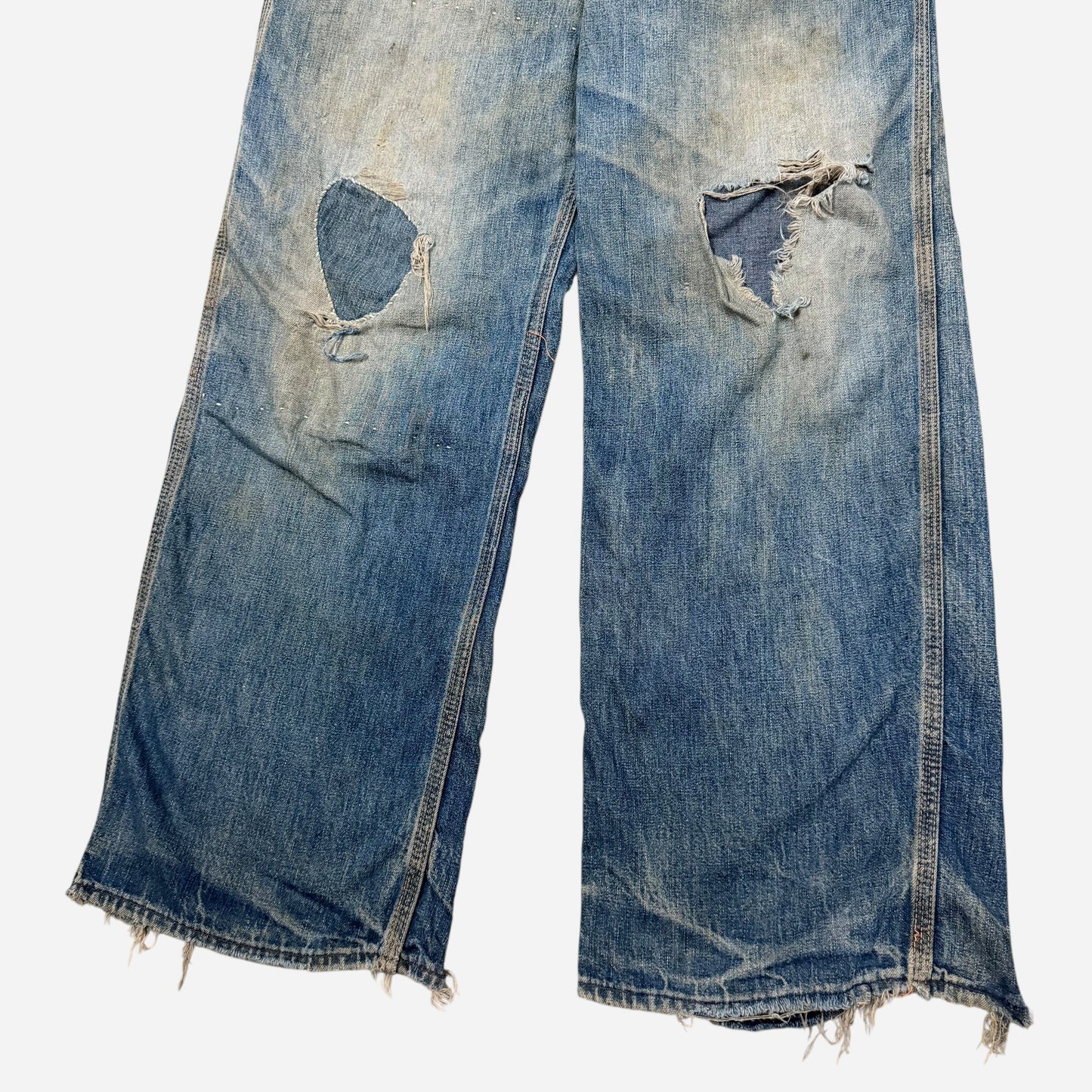 1950s Repaired sanforized jeans (32w)