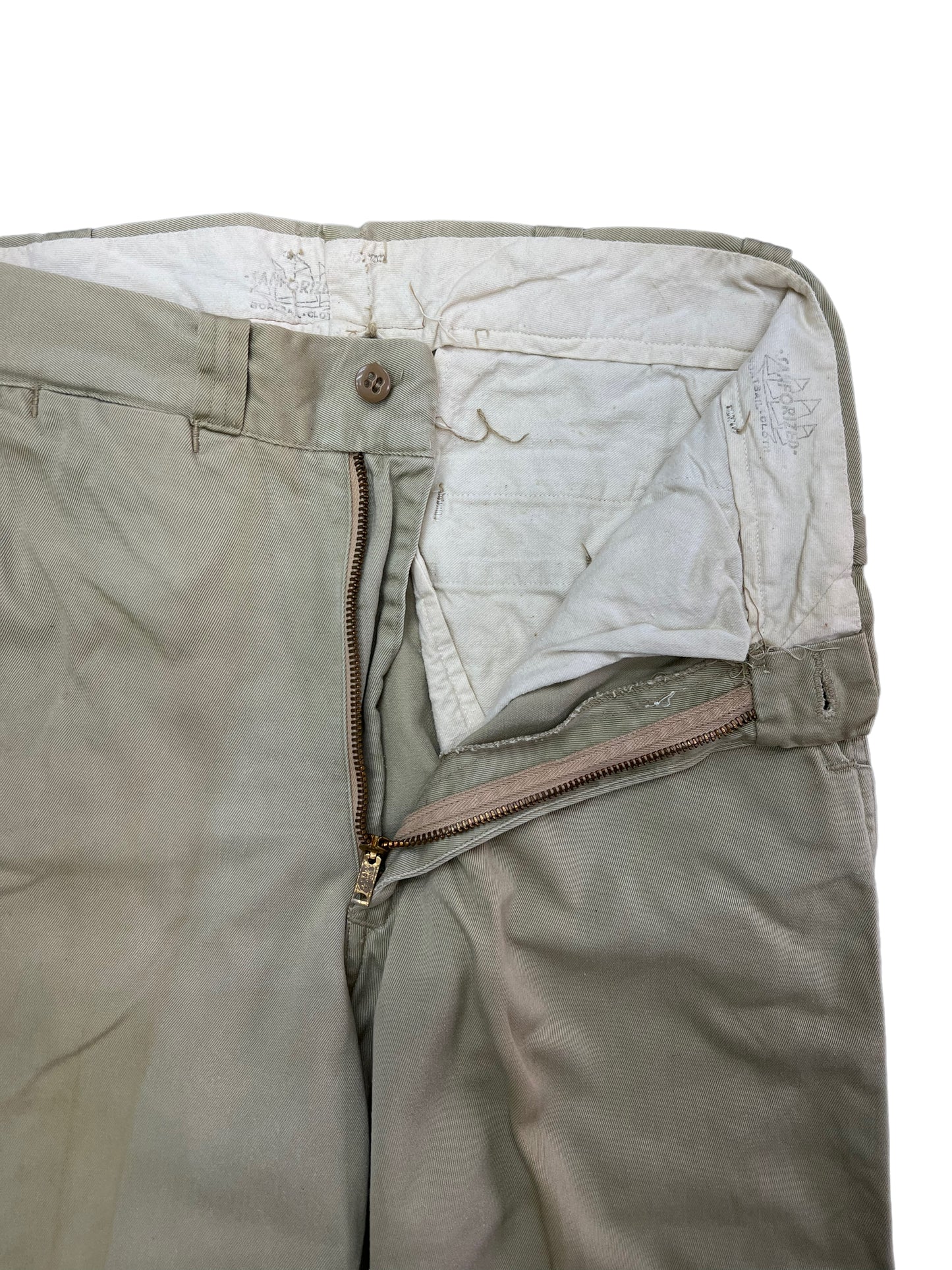 1950s Pennys Big Mac Boatsail cloth work pants (28w)