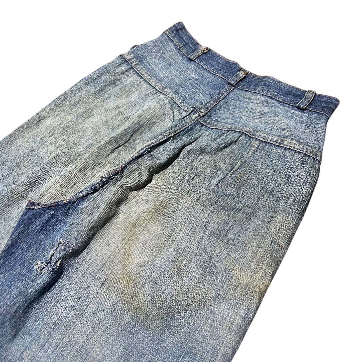 1930s Women’s side button denim (25w)