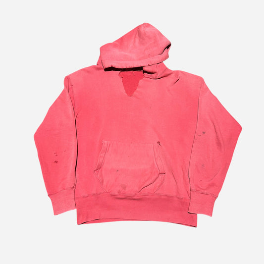1950s Pilgrim red cut hoodie (M/L)