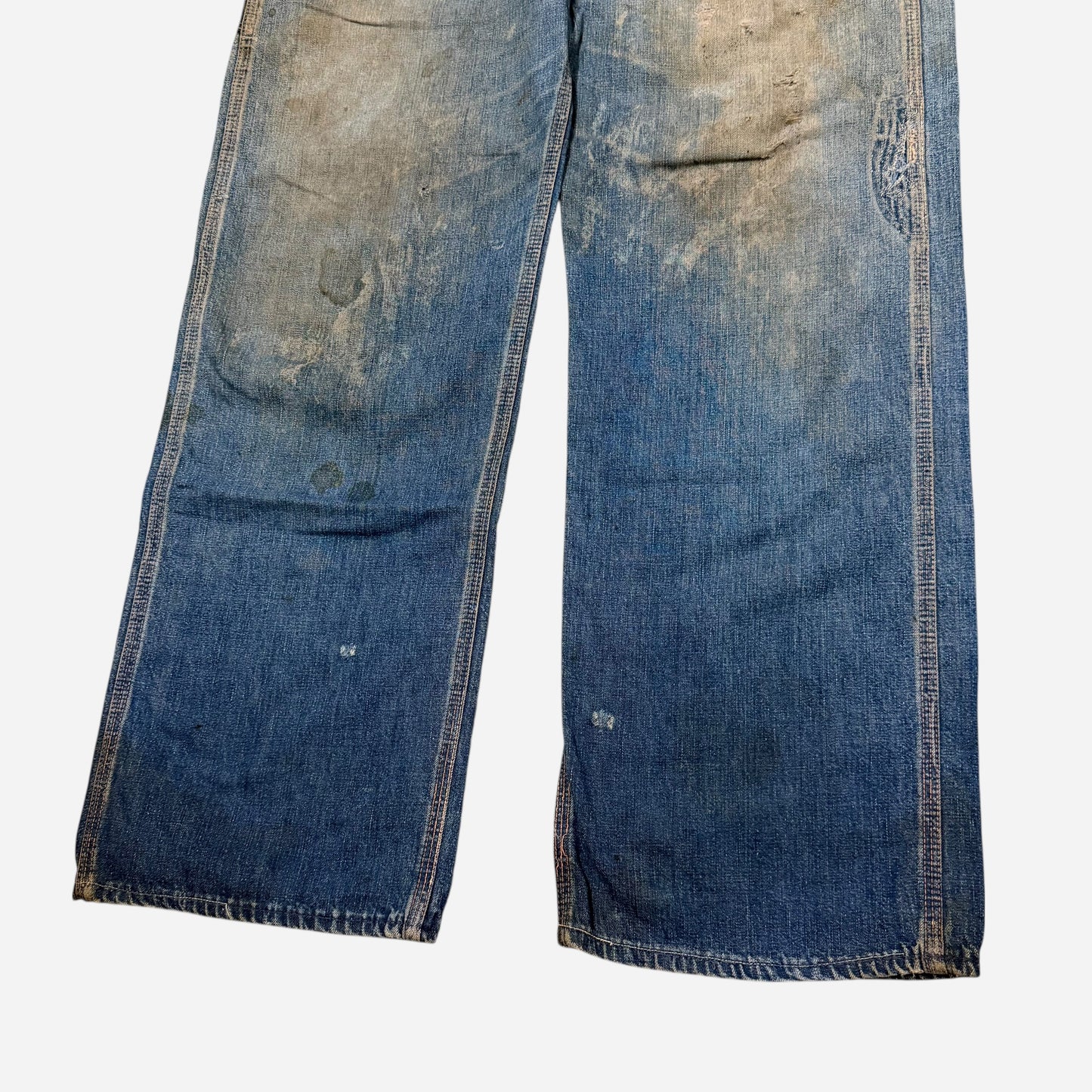 1950s Repaired carpenter jeans (33w)
